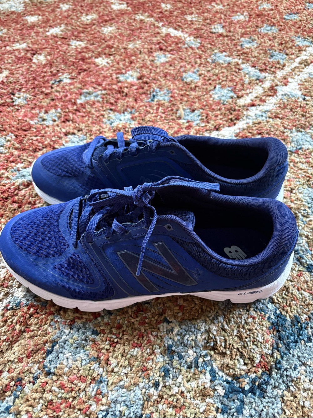 New Balance Blue Athletic Lace-Up Sneakers